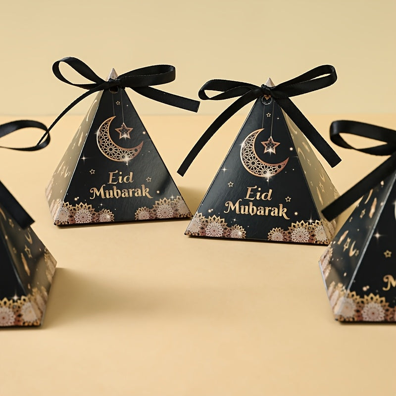 10pcs Elegant Eid Mubarak توزيعات العيد