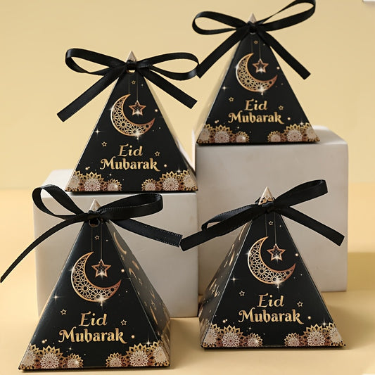 10pcs Elegant Eid Mubarak توزيعات العيد